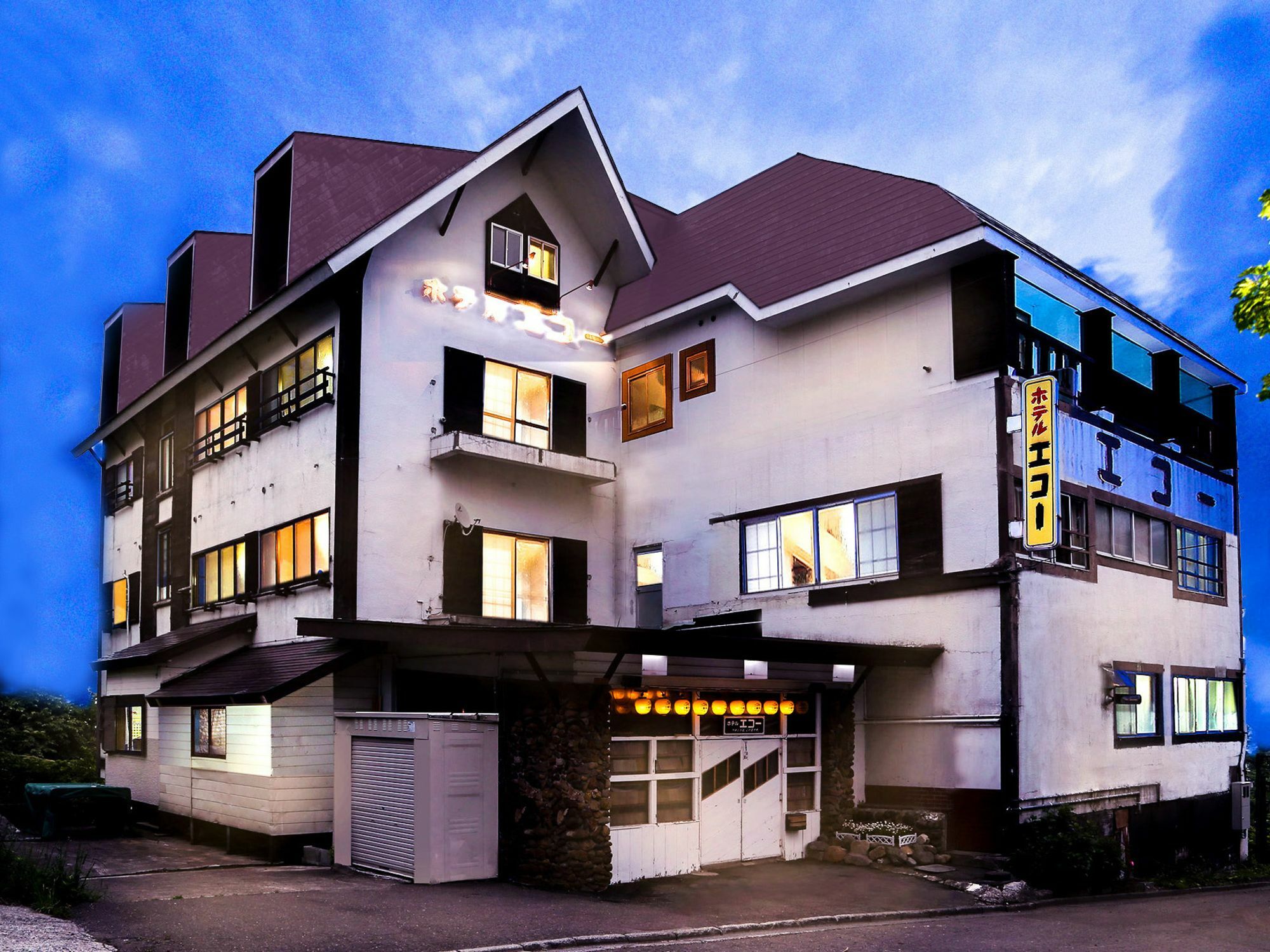 Hotel Onsen Yado Echo Myoko Zewnętrze zdjęcie